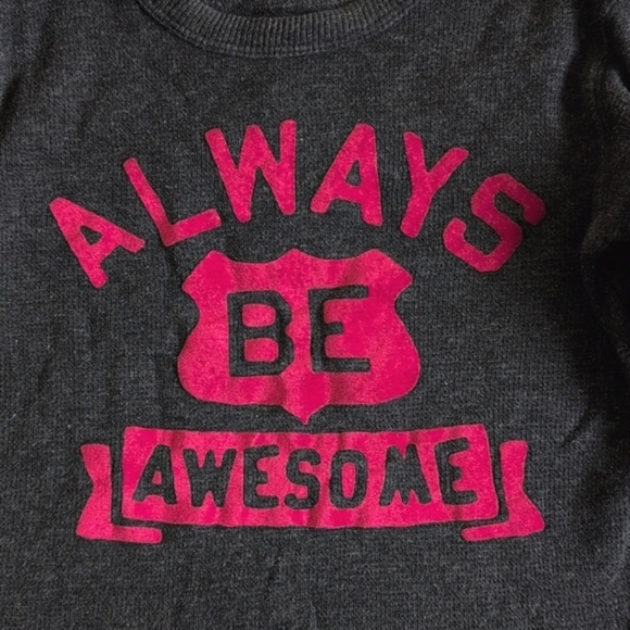 oshkosh b'gosh graphic thermal waffle knit long sleeve shirt 3T toddler boys - Picture 2 of 6